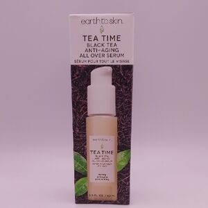 earth to skin Tea Time Black Tea Anti-Aging All Over Serum 2oz